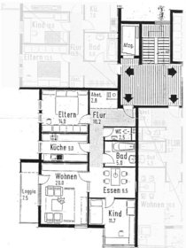 Grundriss Wohnung